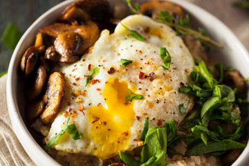 Healthy Homemade Savory Oatmeal