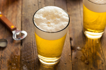 Refreshing Summer Pint of Beer