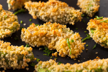 Homemade Breaded Fried Avocado Fries