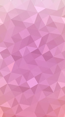 Pink polygonal design illustration, which consist of triangles a