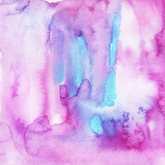 violet and blue watercolor background - 106308084