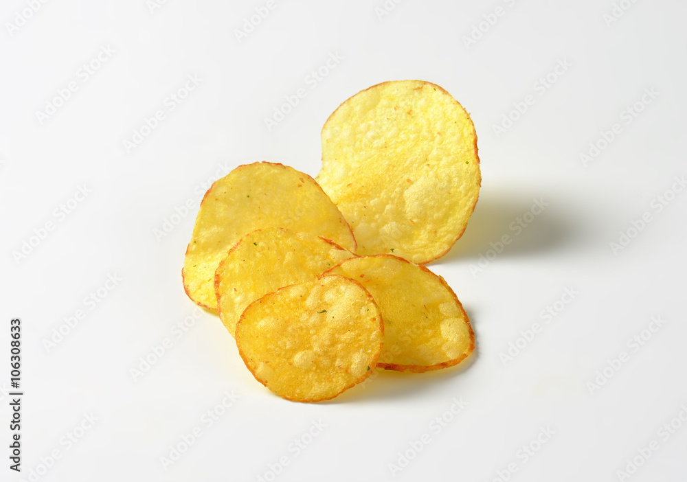 Canvas Prints crunchy potato chips