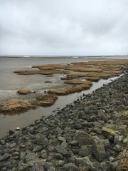 Nordseek&uuml;ste im Gezeitenwechsel