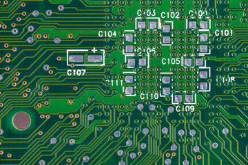  circuit board background of computer motherboard