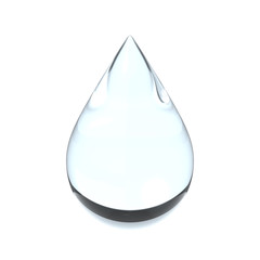 Water Drop, Blue Droplet