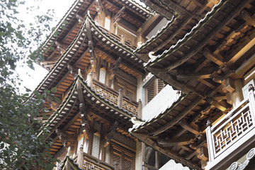 Fototapeta premium Buddhist temple in Guangzhou, China