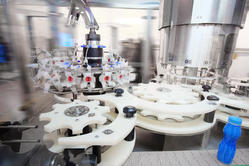 The image of a milk packing machine