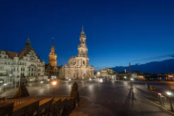 Deurstickers Dresden, Hofkirche © Andreas Gruhl