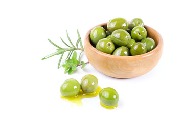 Green olives - Powered by Adobe