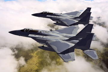 F-15C Eagle 3D rendering