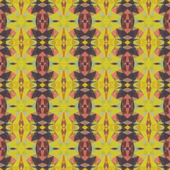 Seamless color mosaic pattern