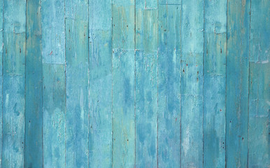 Fototapeta na wymiar Rustikale blaue Holzwand
