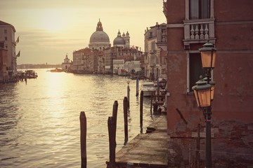 Klassisches Venedig bei Sonnenaufgang