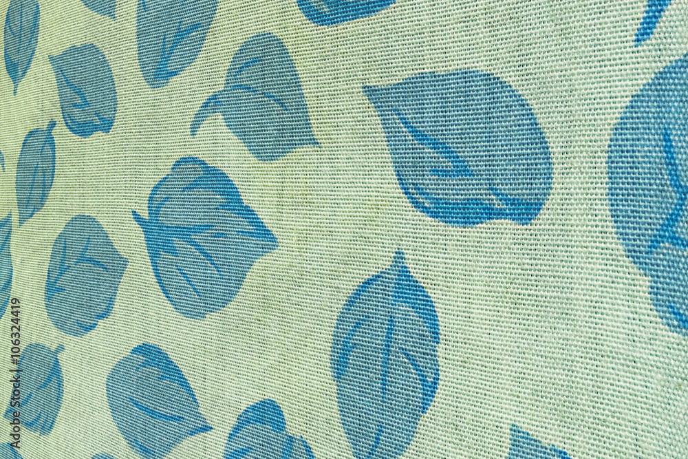 Poster Design of cotton texture for pattern and background