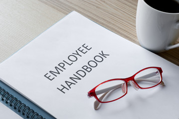 employee handbook
- 106325693