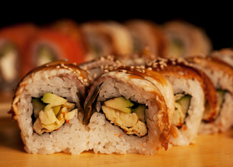 Sushi. Rolls.