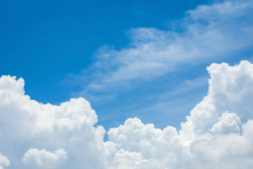 cloud and blue sky background