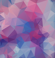Fototapeta premium Polygonal vector abstract geometric background