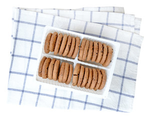 Sweet chocolate chip cookies