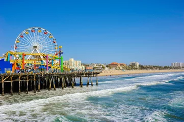 Foto op Canvas Santa Monica Pier, California, U.S.A © Zarnell