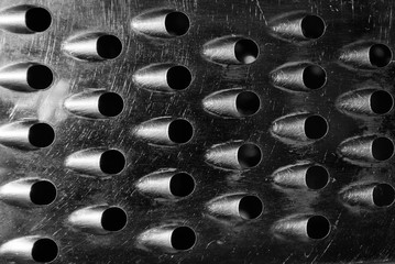 shiny metal surface texture