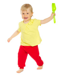 Little baby isolated