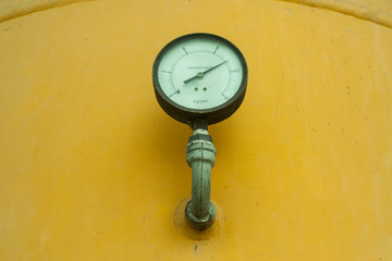 old pressure gauge