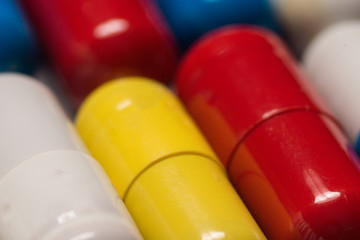 Pills pharmaceautical concept. High resolution image.