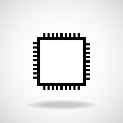 Cpu. Microprocessor. Microchip