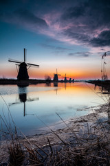 Kinderdijk in holland