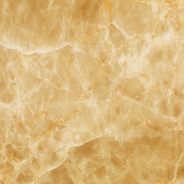 Natural yellow marble texture for pattern and background