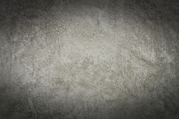 Design on cement with shadow for pattern and background