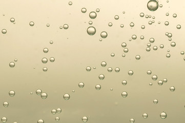 Golden bubbles