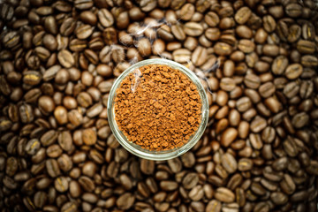 roasted coffee beans