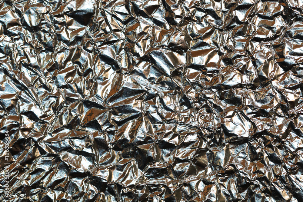 Poster Foil texture for pattern and background