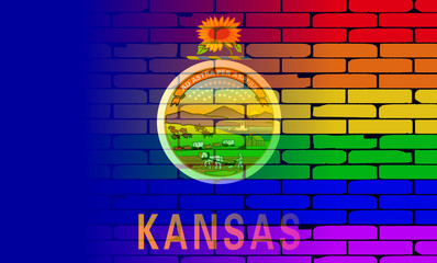 Rainbow Wall Kansas