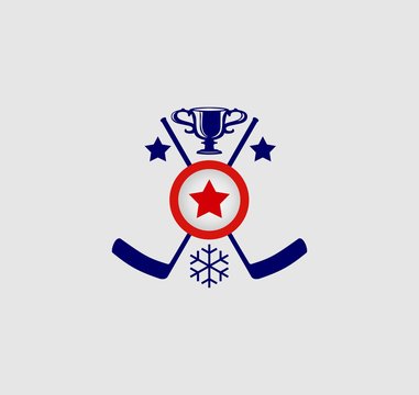 ice hockey emblem