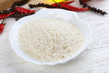Raw rice
