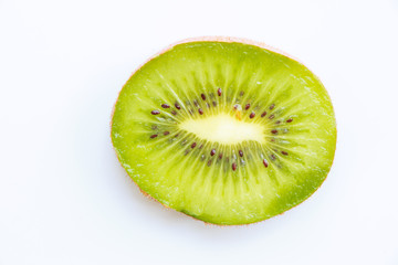 Kiwi fruit isolated on white background