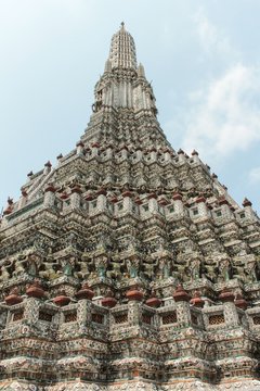 wat arun, temple of dawn, bangkok thailand