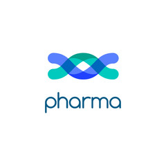 Medical Health Care Pharma Logo Vector Design Template