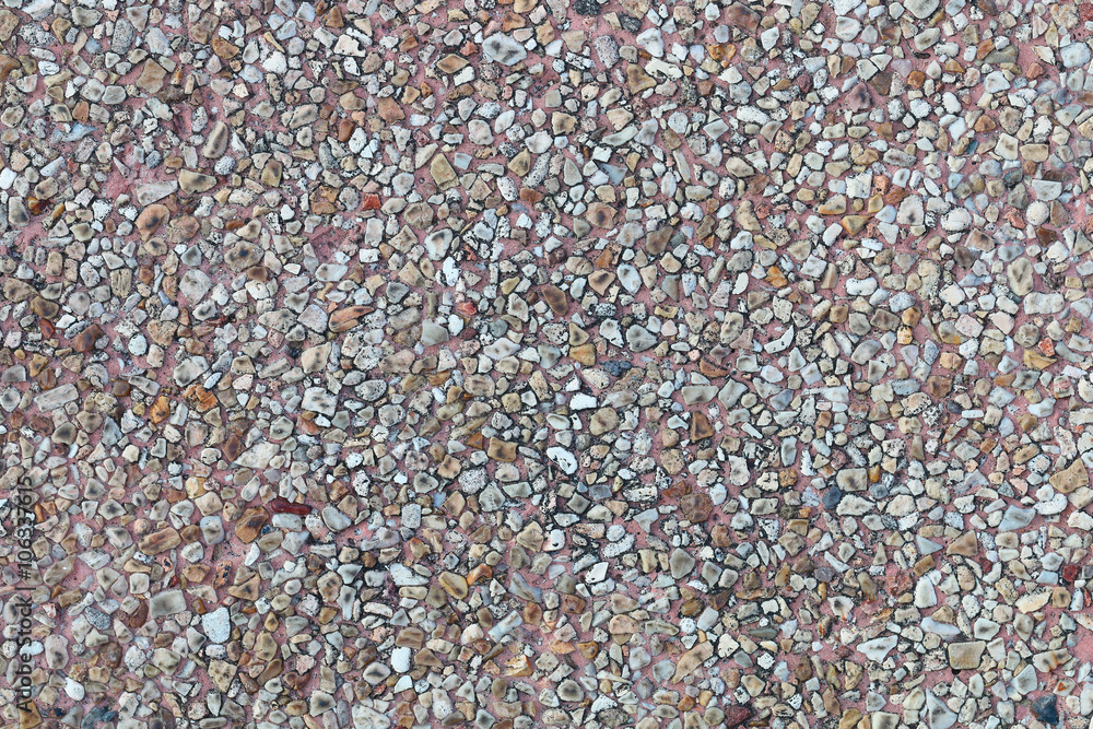 Poster Pebble texture for pattern and background