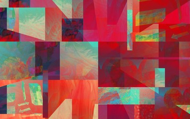 Collage Bunt
