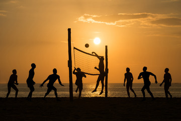 beach Volleyball - Powered by Adobe