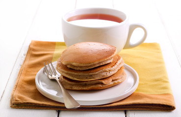 Classical buttermilk pancakes