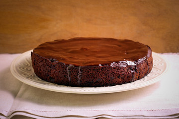 Chocolate sponge cake