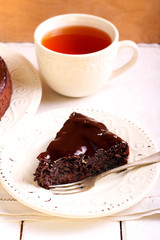 Chocolate fudge cake