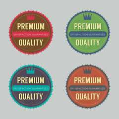 Set of Vintage Retro Badge.