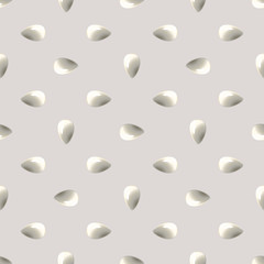 Seamless pattern with drops. Vector background. Monochrome texture suitable for fabric, wallpaper, web.