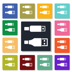 usb wire icon